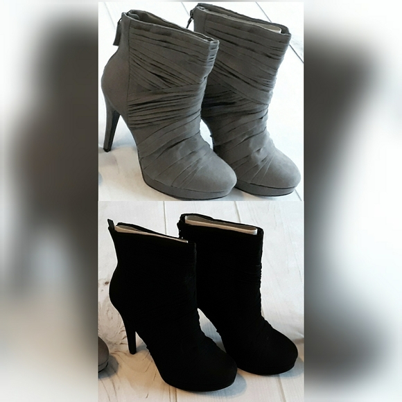 NIB Elle Ruched Stiletto Booties - Last Pair! - Picture 7 of 14